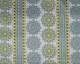 Digital printed design polyester curtain fabric in circular pattern